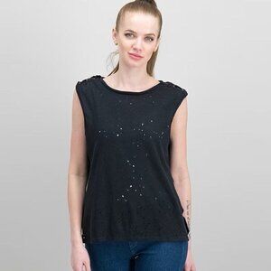 Terez distressed muscle tank Top